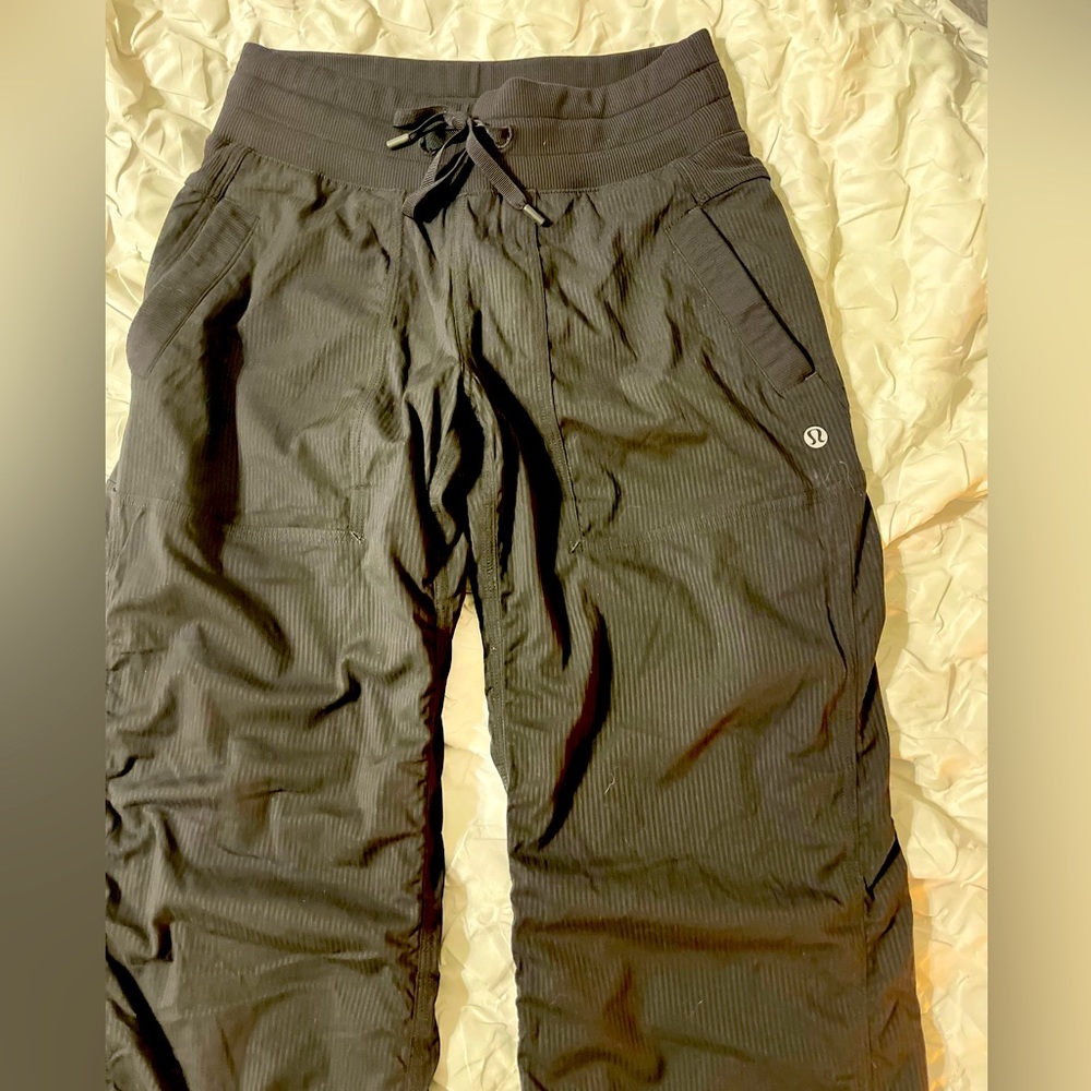 Lululemon long black pants. Size Medium. In great condition. $30